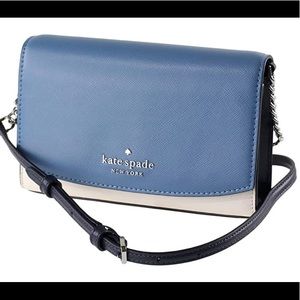 Kate Spade Staci Colorblock Small Flip Crossbody Bag